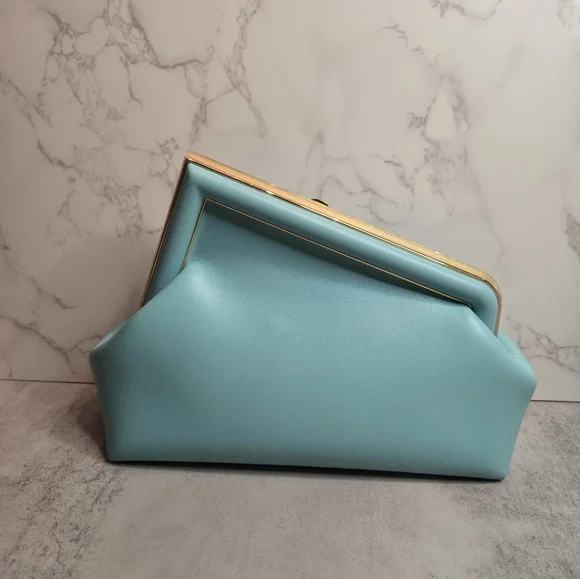 Fendi First Small in "Tiffany" Blue - Picture 9 of 11